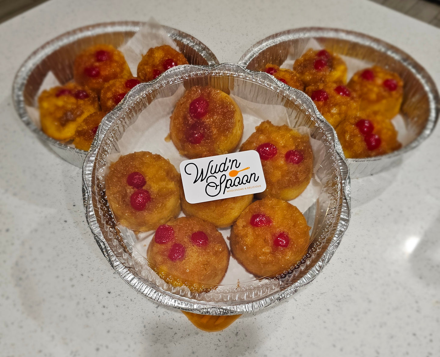 Mini Pineapple Upside Down Cakes