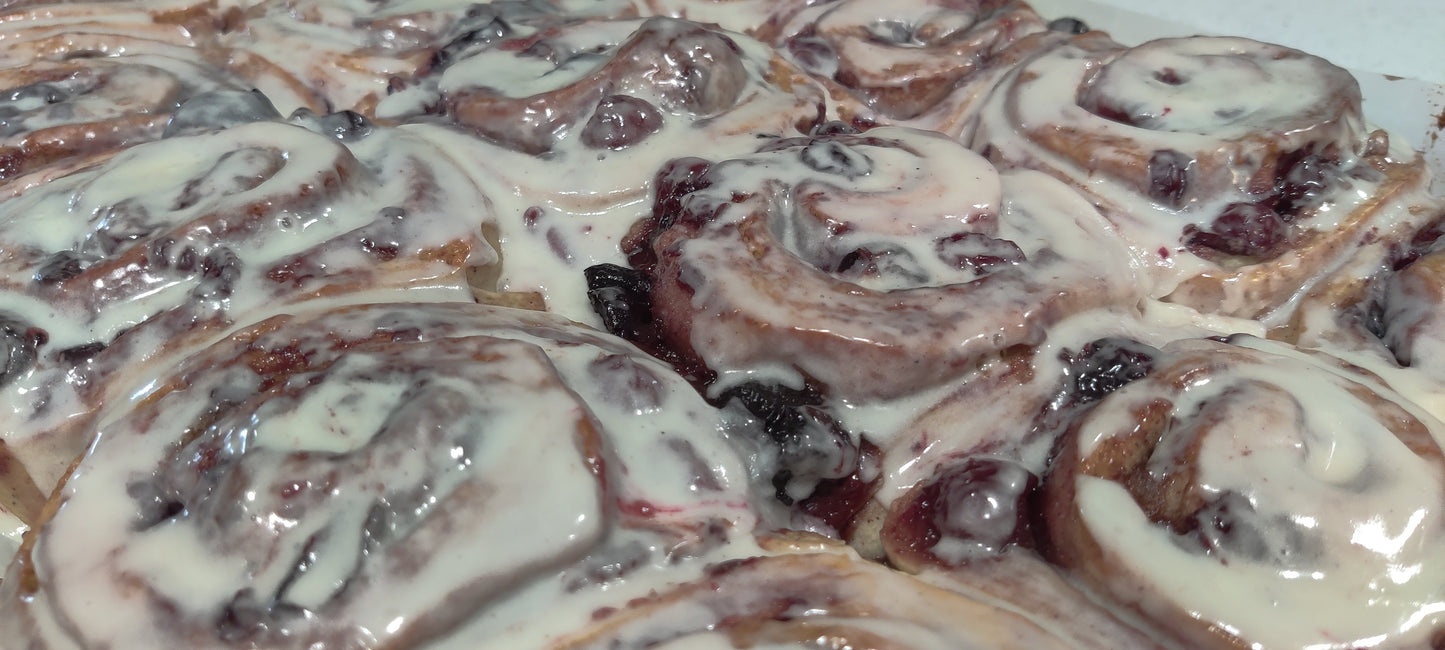 Cherry Pie Cinnamon Rolls