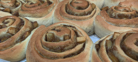 Apple & Spice Cinnamon Rolls