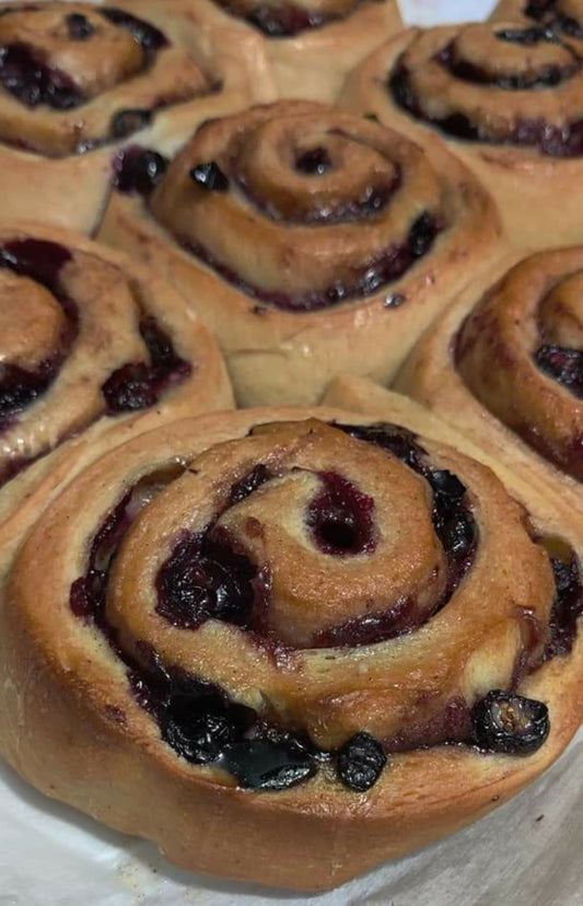 Blueberry Pie Rolls